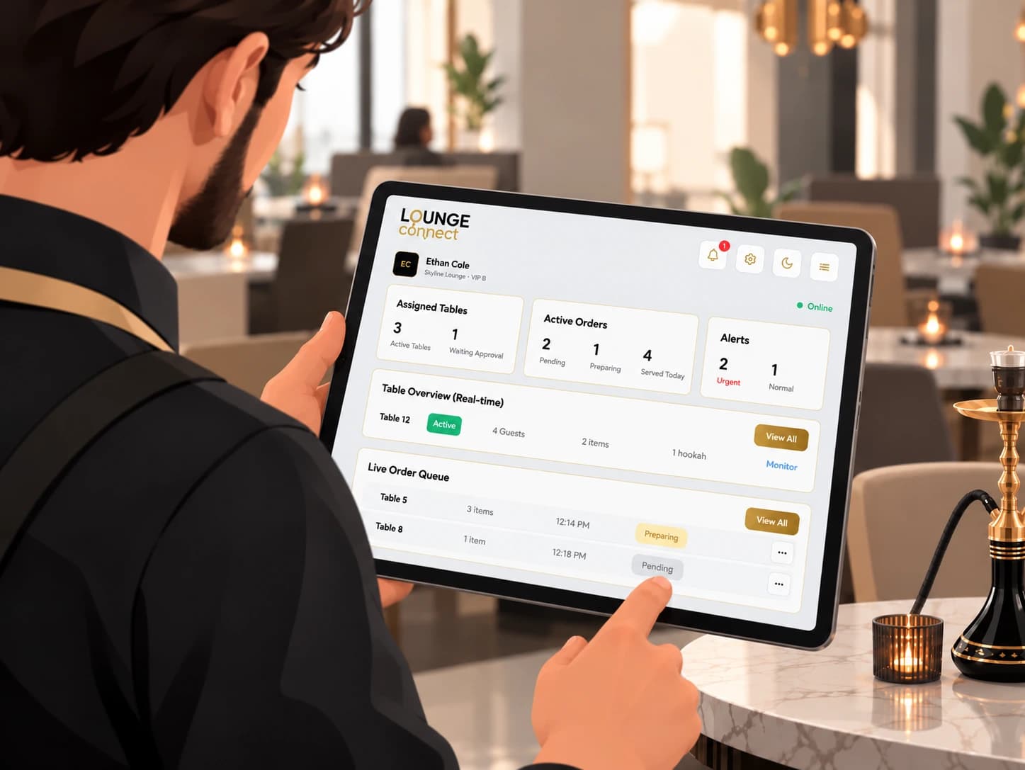 Server workspace preview